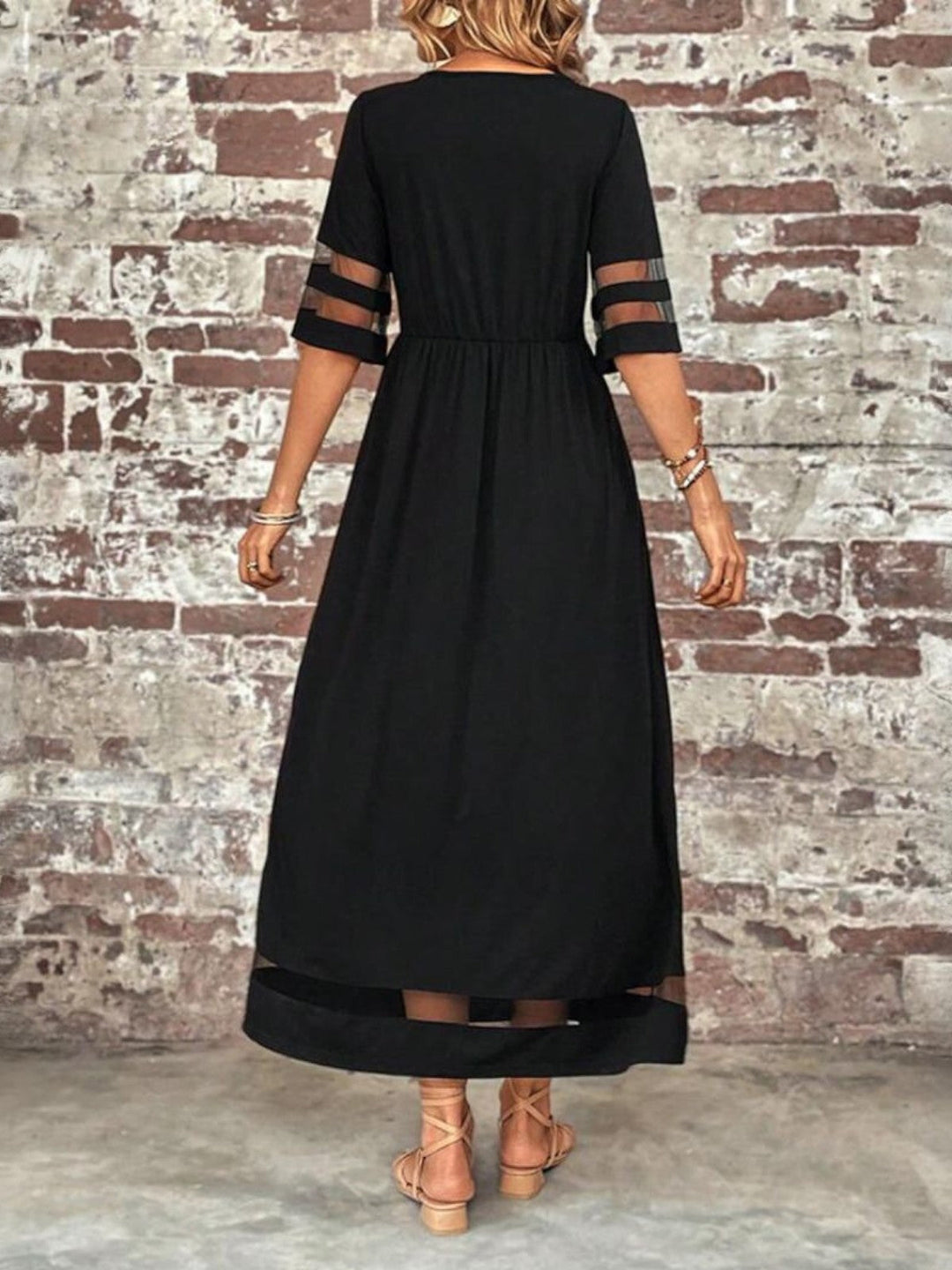 Women’s Dress | Classic Round Neckline