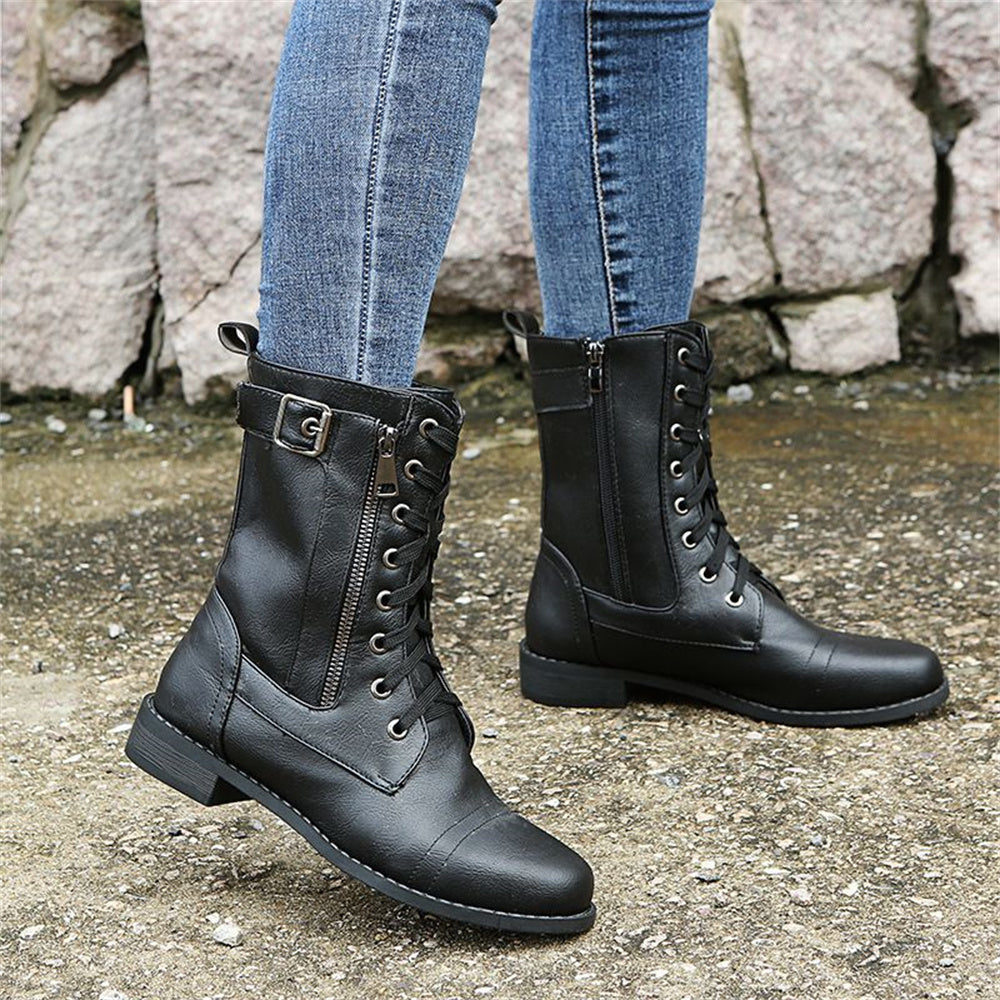 Boots For Women | Flat Forefoot Mid-calf Shaft