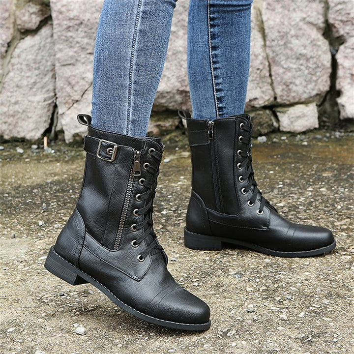 Boots For Women | Flat Forefoot Mid-calf Shaft