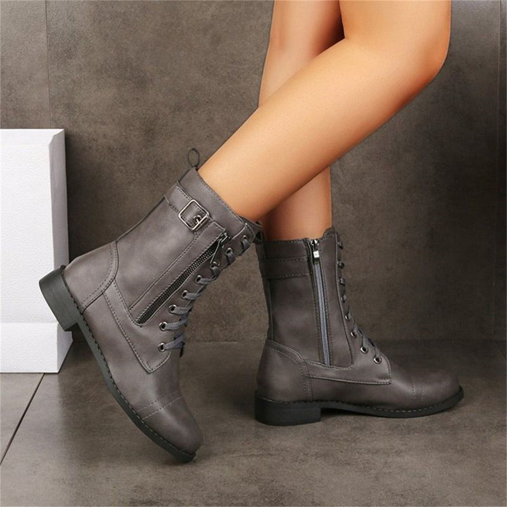 Boots For Women | Flat Forefoot Mid-calf Shaft