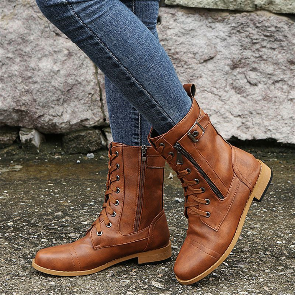 Boots For Women | Flat Forefoot Mid-calf Shaft