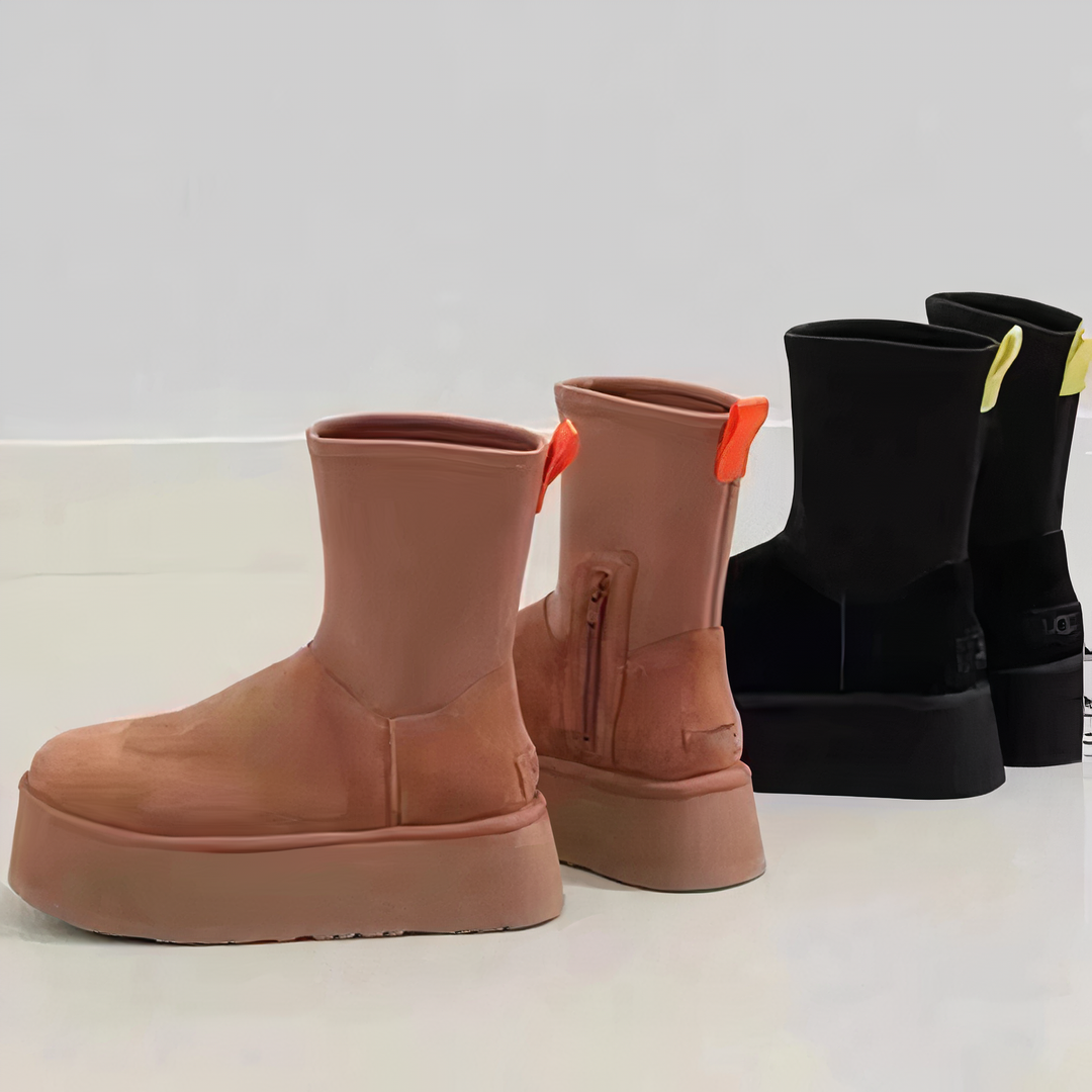 Boots For Women | Smooth Shaft Side Zip Closure