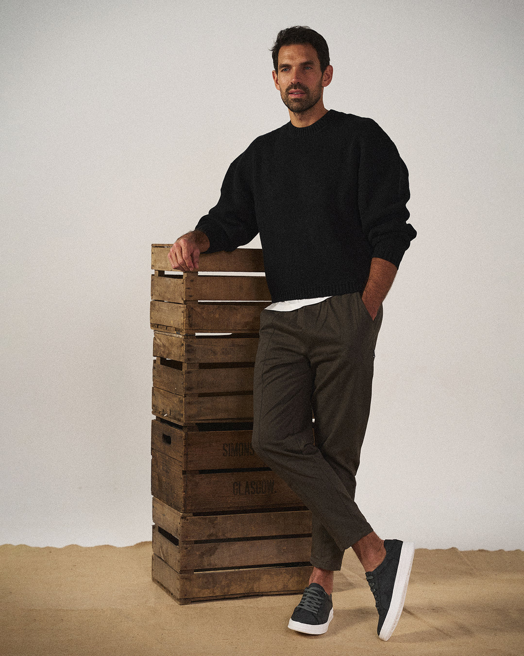 Men's Sneakers | Lace-Up Minimal Design