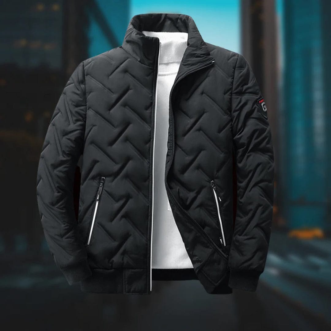 Men's Quilted Jacket | Puffer Zip-Up