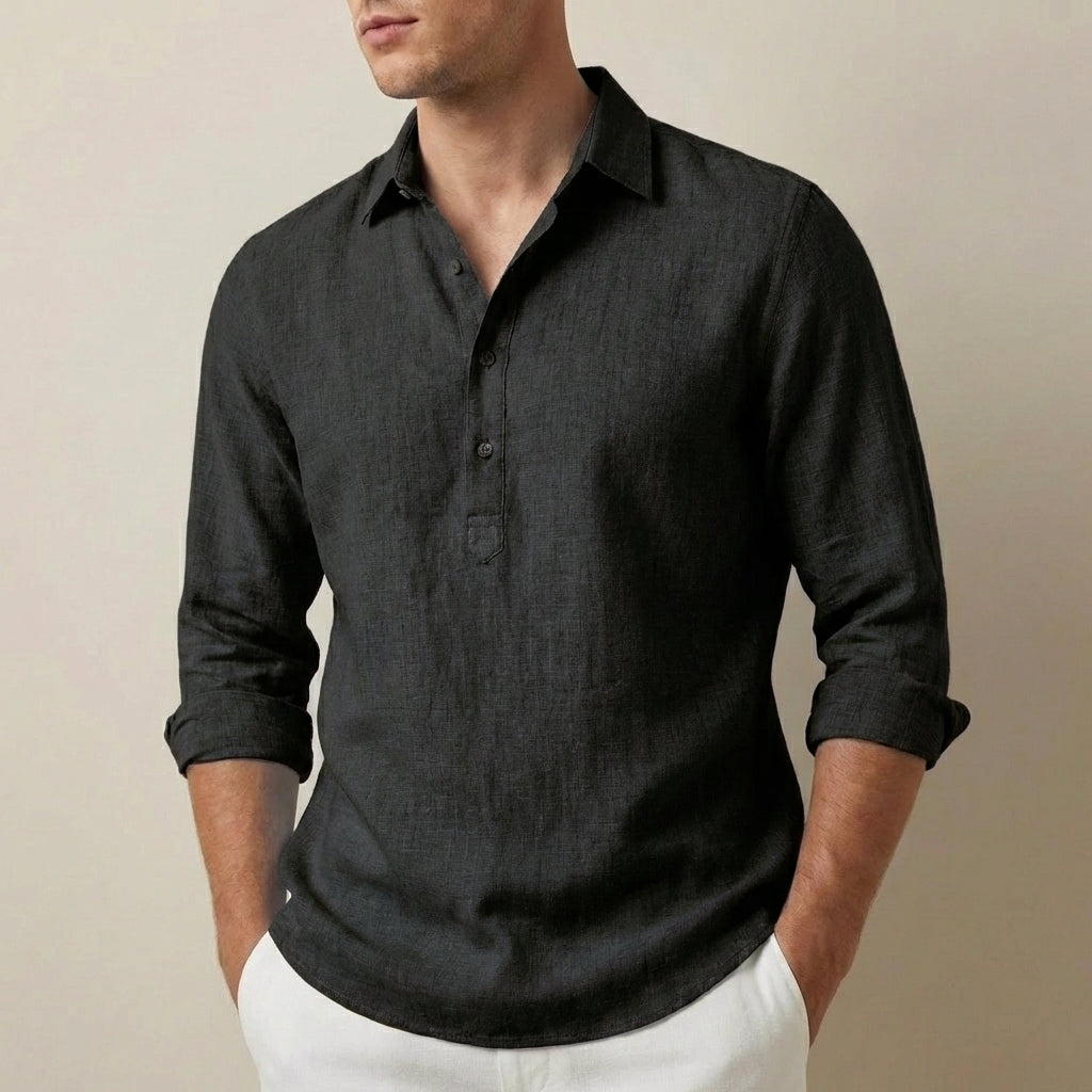 Men's Long Sleeve Shirt | Slim Fit