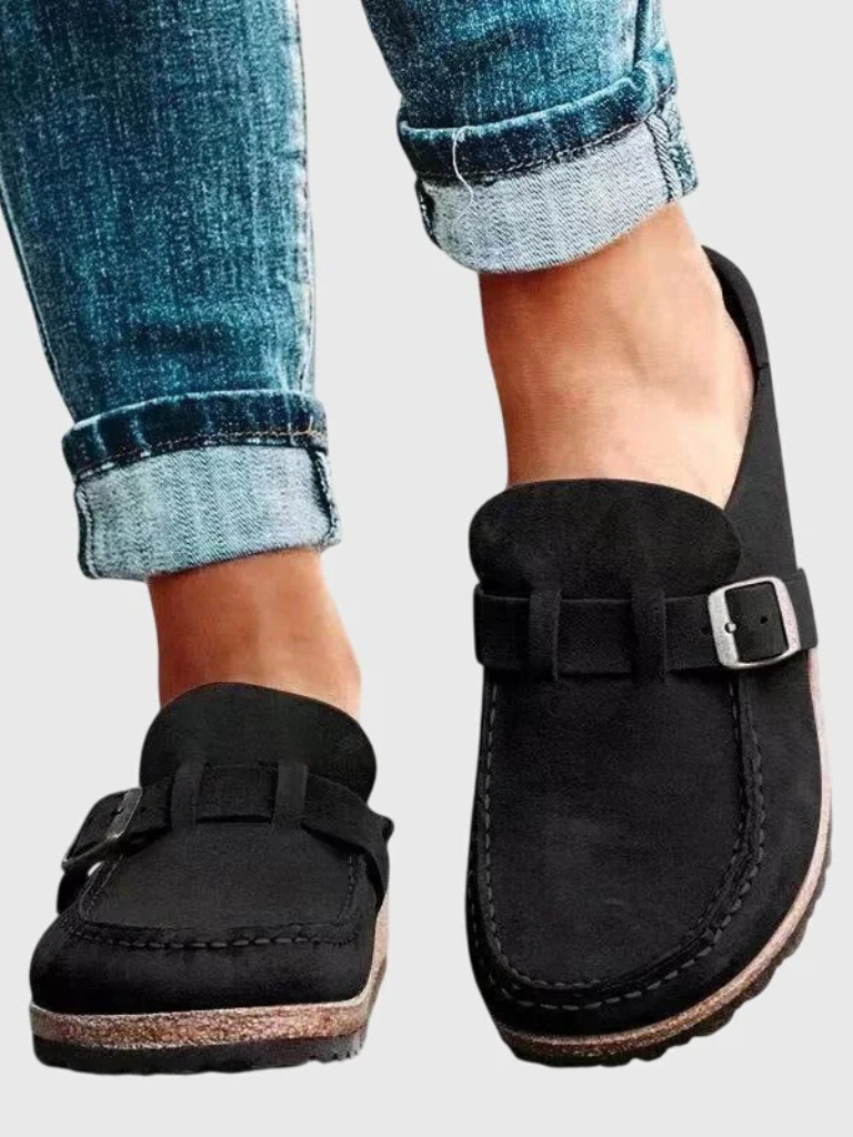 Loafers For Women | Buckle Strap Slip-On Entry
