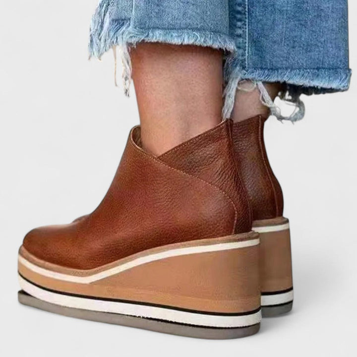 Women’s Boots | Platform Sole Ankle Height