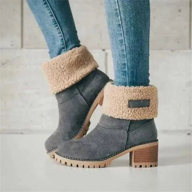 Winter Boots for Women | Wool Mid-Calf