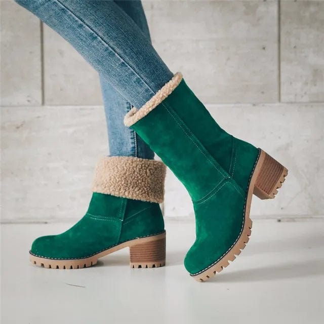 Winter Boots for Women | Wool Mid-Calf