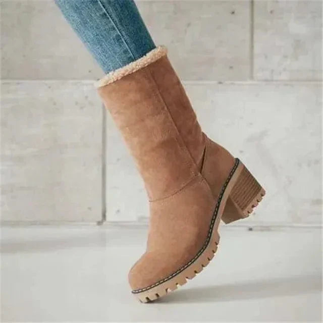 Winter Boots for Women | Wool Mid-Calf