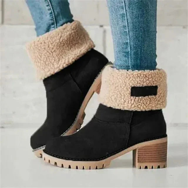 Winter Boots for Women | Wool Mid-Calf