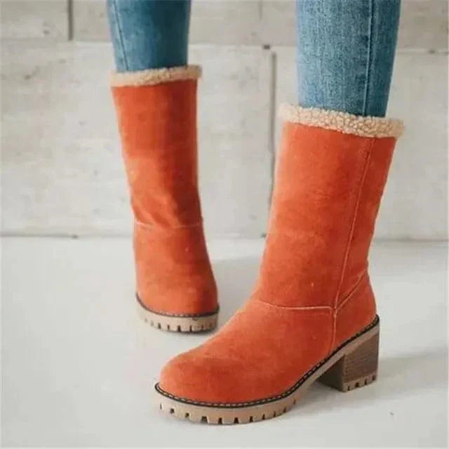Winter Boots for Women | Wool Mid-Calf