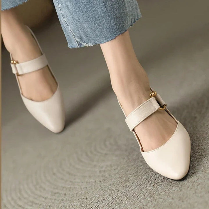 Mary Jane Shoes For Women | Slingback Rounded Toe Shape