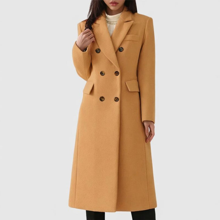 Women's Coat | Flap-style Pocket Detailing