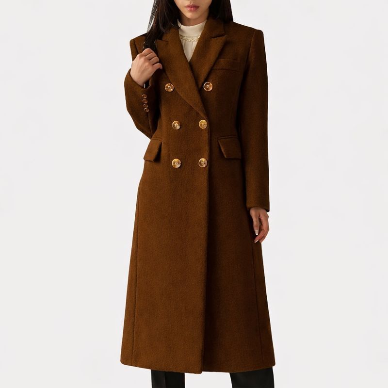Women's Coat | Flap-style Pocket Detailing