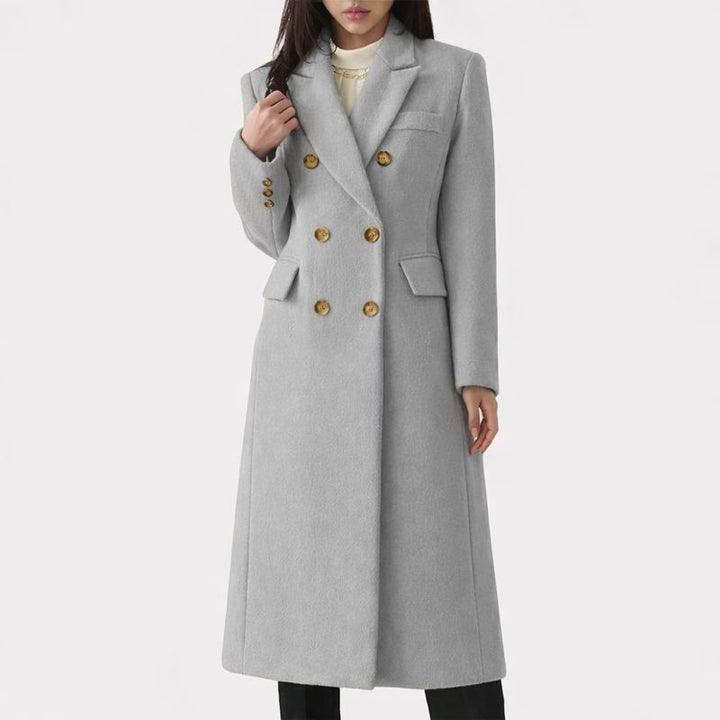 Women's Coat | Flap-style Pocket Detailing