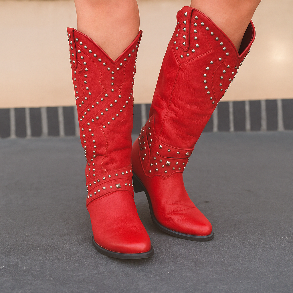Cowboy Boots For Women | Studded Western Detailing