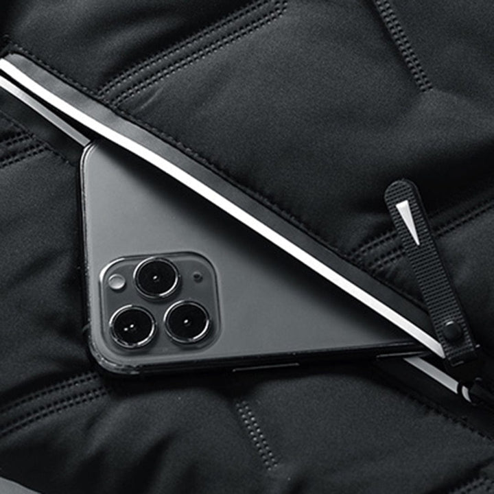 Men's Quilted Jacket | Puffer Zip-Up