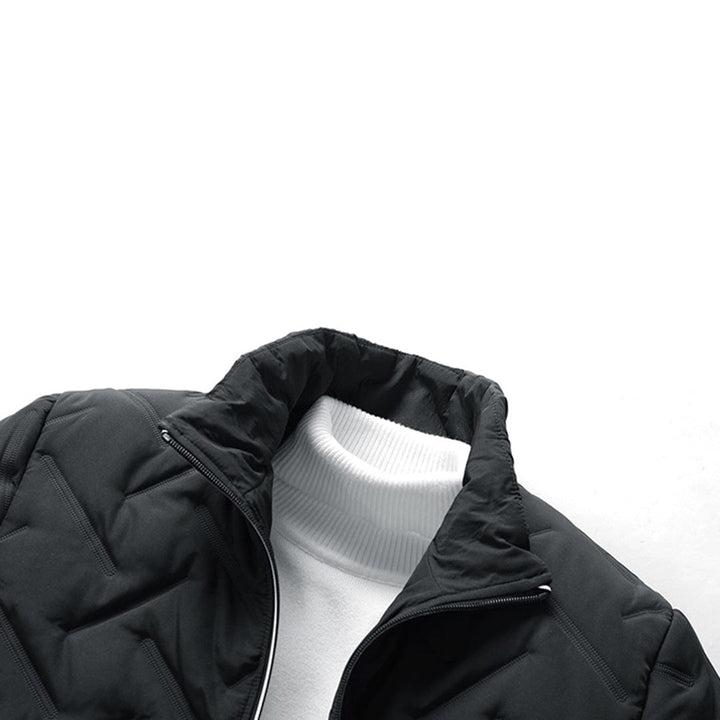 Men's Quilted Jacket | Puffer Zip-Up