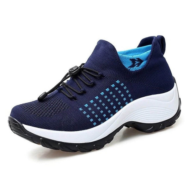 Sneakers For Women | Elastic Lace Orthopedic Front