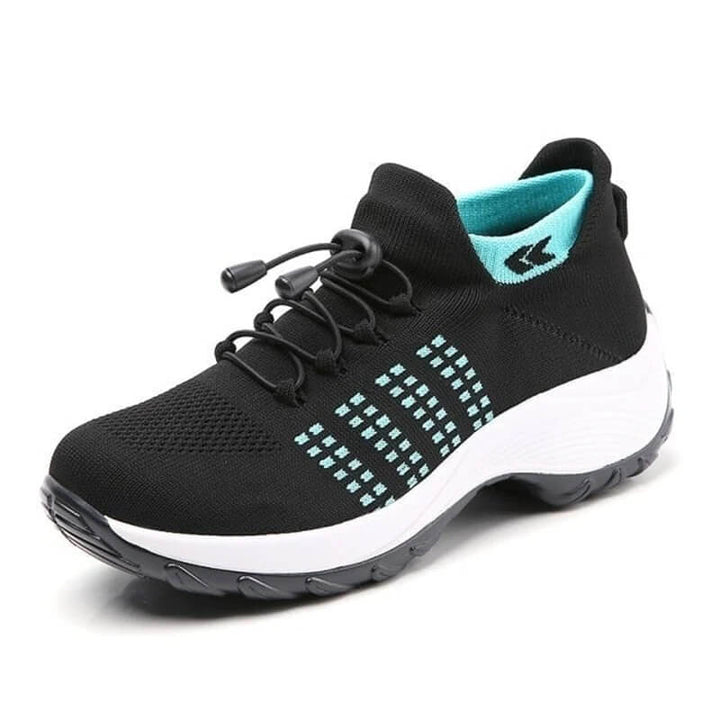Sneakers For Women | Elastic Lace Orthopedic Front