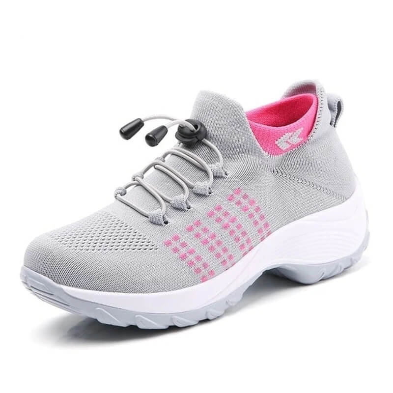 Sneakers For Women | Elastic Lace Orthopedic Front