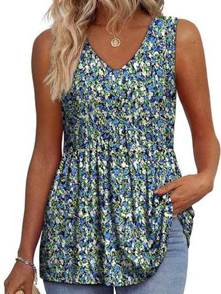 Women’s Top | Sleeveless Textured Design