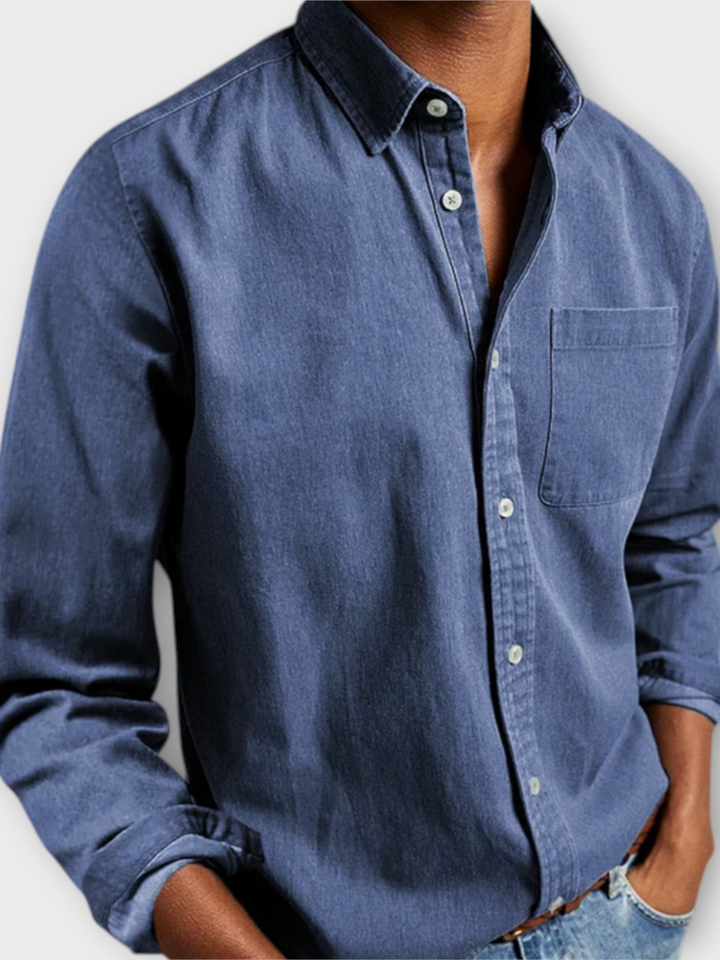 Men’s Dress Shirt | Long-Sleeve Chest Pocket