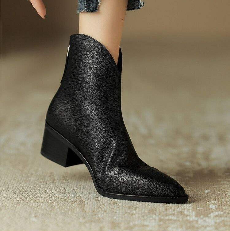 Boots For Women | Ankle-Length Shaft Pointed Toe