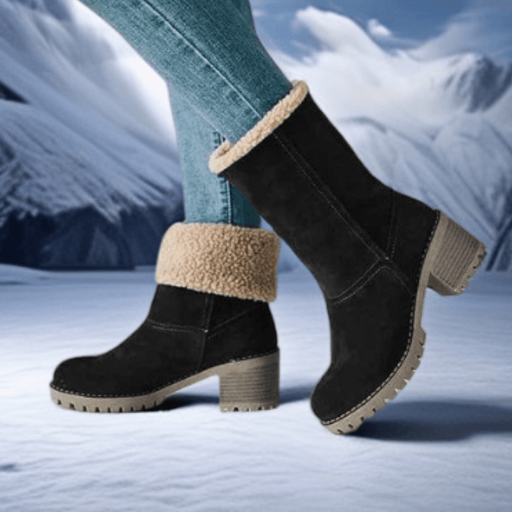 Winter Boots for Women | Wool Mid-Calf