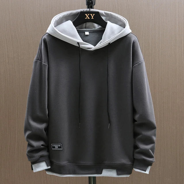Men’s Hoodie | Two Tone Drawstring Design
