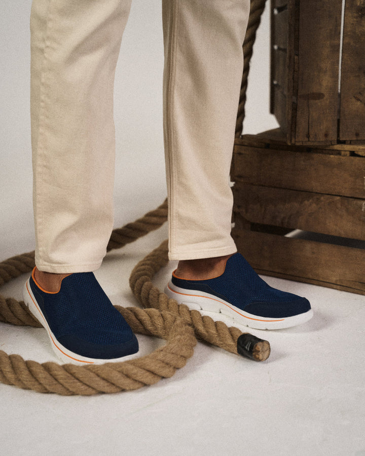 Men's  Sliders | Slip-On Mules Closed Toe Open Back