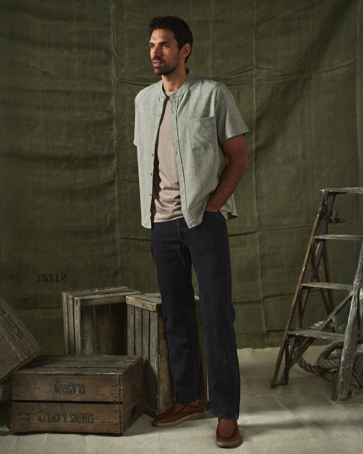 Men's Slip on Shoes | Low-Cut Stitched Upper