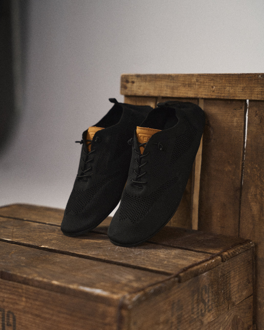 Men's Slip on Shoes | Low-Top Knit Lace Detail