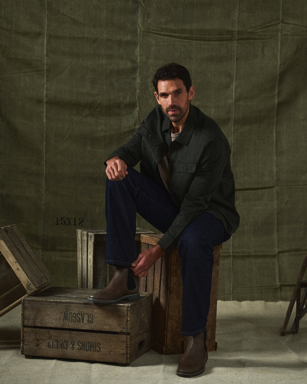 Men’s Boots | Ankle Elastic Side Panels