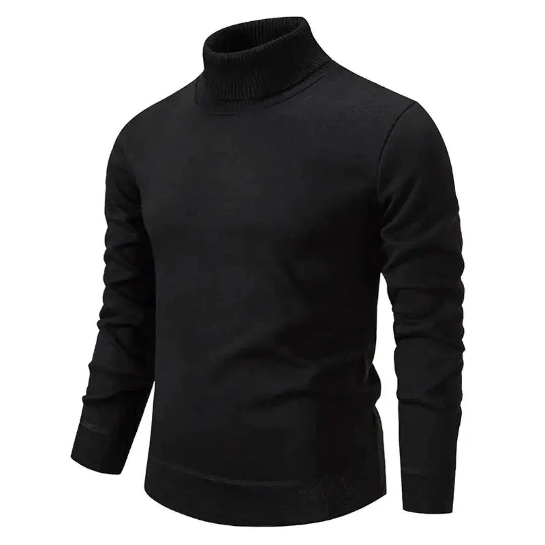 Men’s Sweater | Turtleneck Ribbed Design