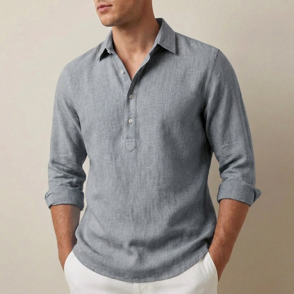 Men's Long Sleeve Shirt | Slim Fit