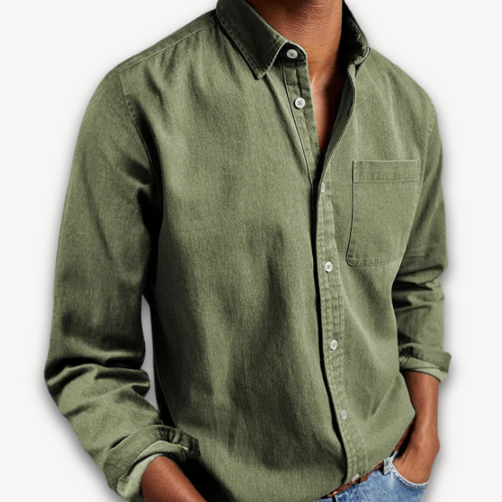Men's Long Sleeve Shirt | Button-Down
