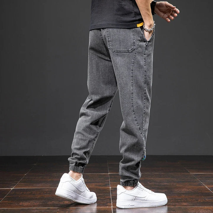 Men’s Jogger Pants | Tapered Leg Patch Detail