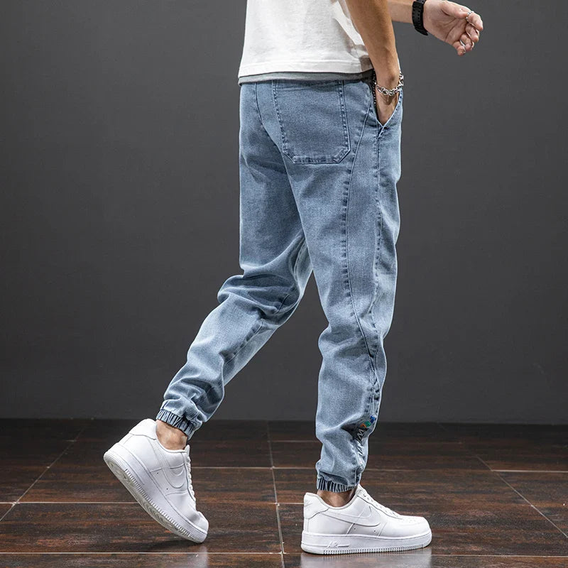 Men’s Jogger Pants | Tapered Leg Patch Detail