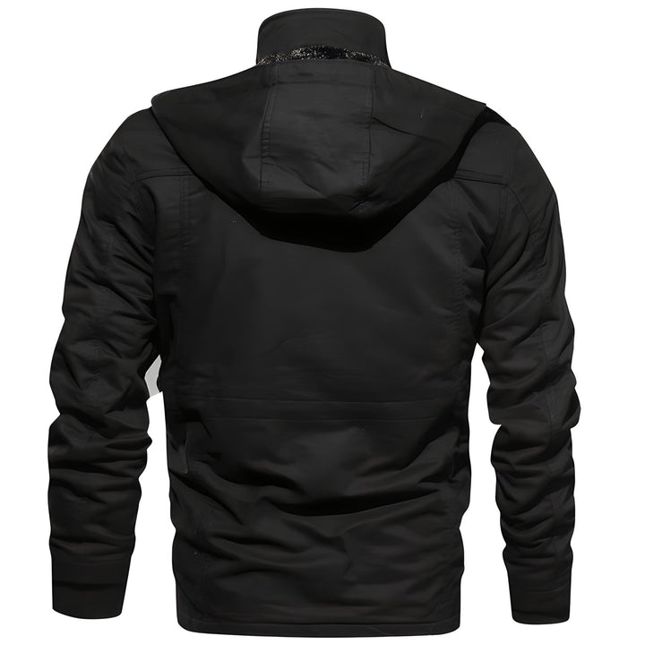 Men's Jacket | Front Zipper with Multiple Pockets