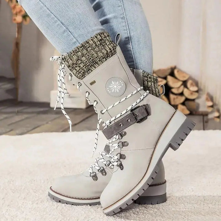 Boots For Women | Mid-Calf Lace-Up
