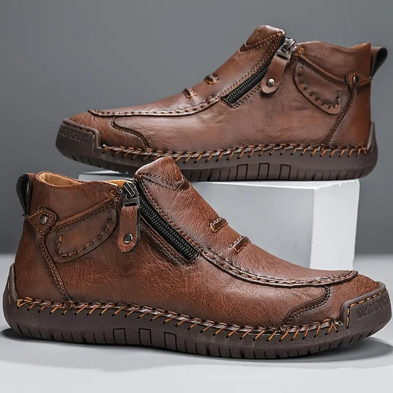 Men's Boots | Ankle Zip Closure