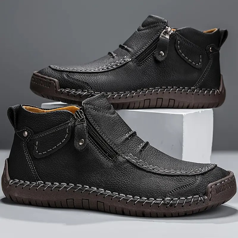 Men's Boots | Ankle Zip Closure