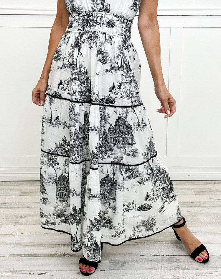 Women’s Dress | Toile Classic Maxi