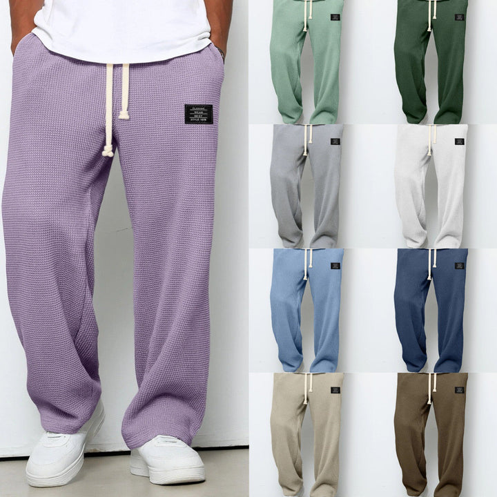 Men’s Lounge Pants | Wide Leg Drawstring