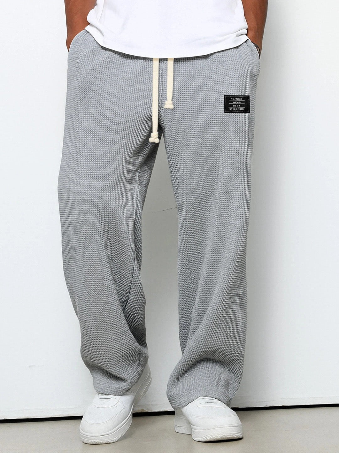 Men’s Lounge Pants | Wide Leg Drawstring