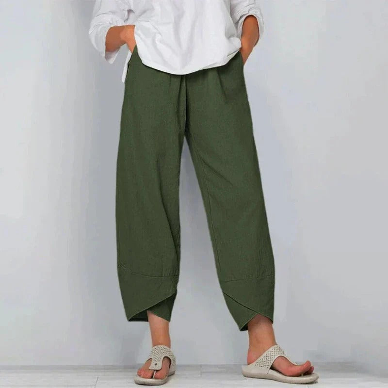 Women's Summer Pants | Wide Leg Shape