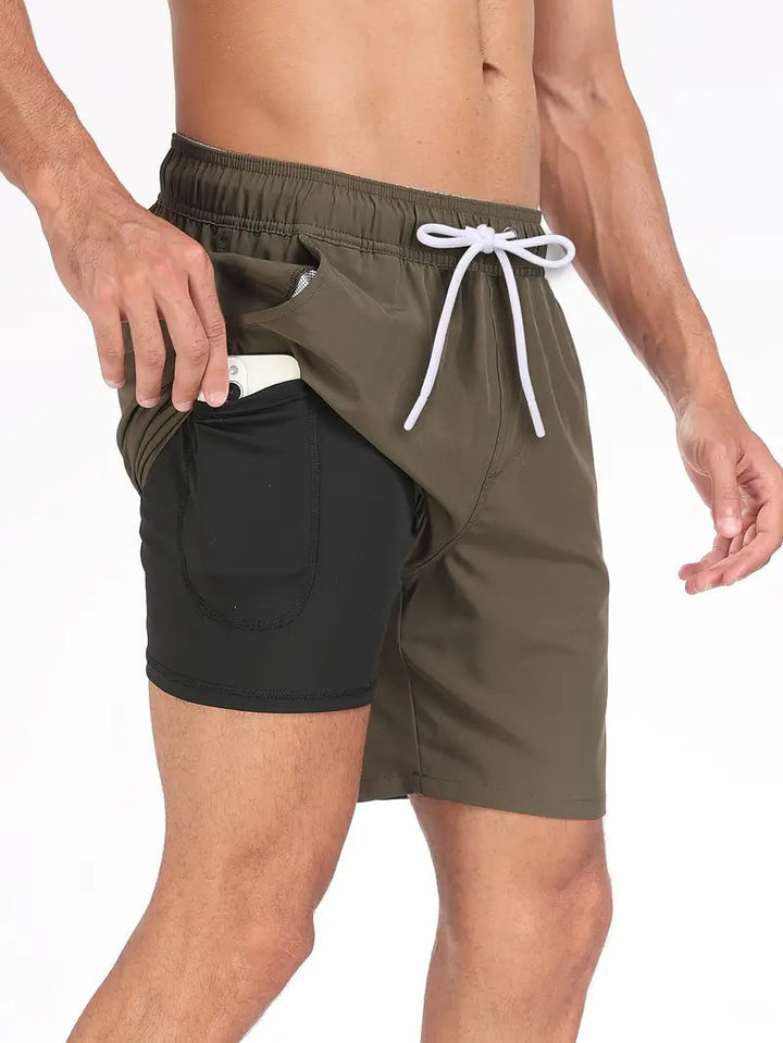 Men’s Swimming Shorts | Inner Pocket Panel