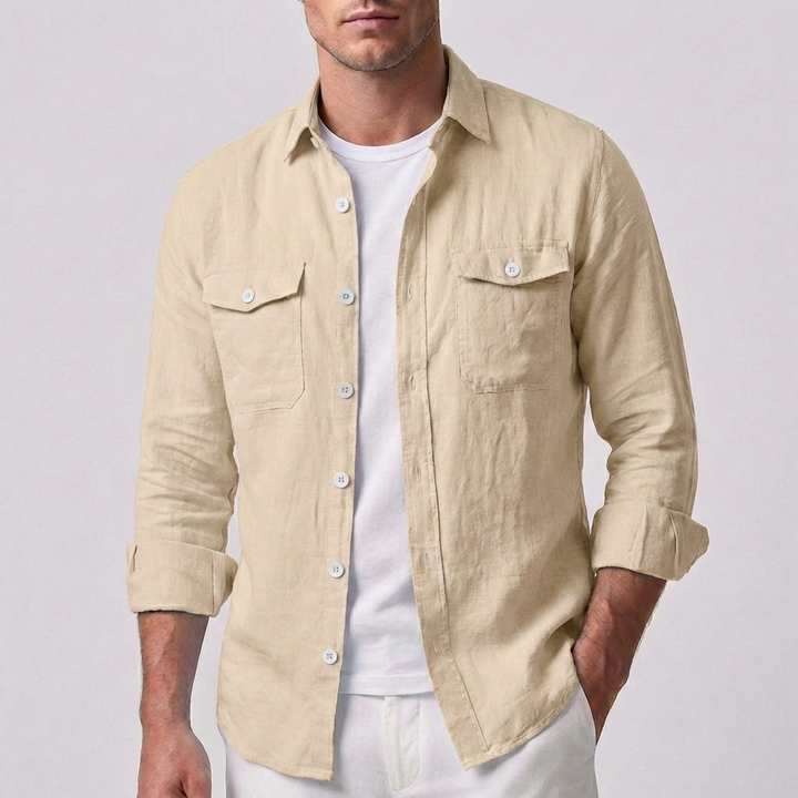 Men's Button-Down Shirt | Chest Pocket